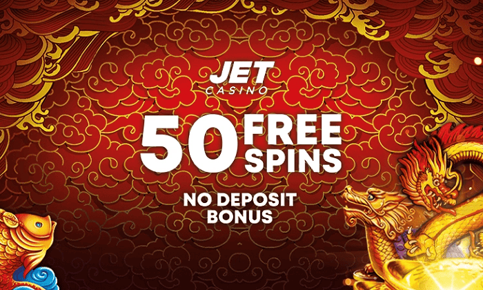 JET Casino 50 gratis spins bonus code 