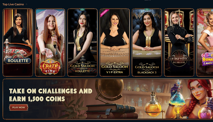 MonsterWin Casino Games, Live Dealer, Slots, Jackpots, Table Games 
